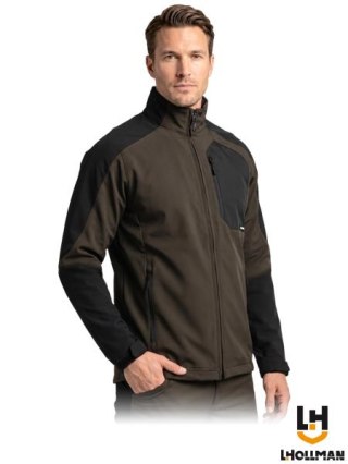 BLUZA OCHRONNA - M - KHAKI-CZARNY