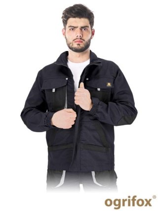 BLUZA OCHRONNA OX.05.789 OGR-J - L - SZARO-CZARNO-JASNOSZARY