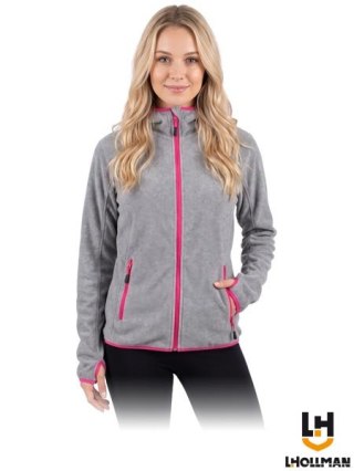 BLUZA Z POLARU OCHRONNA - 3XL - JASNOSZARY
