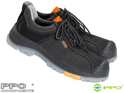 BUTY BEZPIECZNE - 41 - STALOWOSZARY