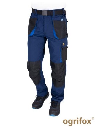 SPODNIE OCHRONNE DO PASA OX.05.321 OGR-T - 62 - GRANATOWO-CZARNO-NIEBIESKI