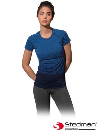 T-SHIRT DAMSKI - L - BLUE TRANSITION
