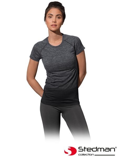 T-SHIRT DAMSKI - S - DARK GREY