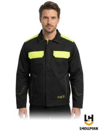 BLUZA OCHRONNA DLA SPAWACZY - M - CZARNO-ŻÓŁTY