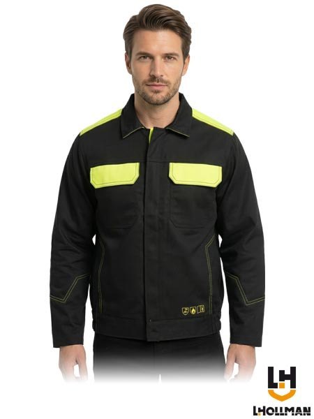 BLUZA OCHRONNA DLA SPAWACZY - M - CZARNO-ŻÓŁTY