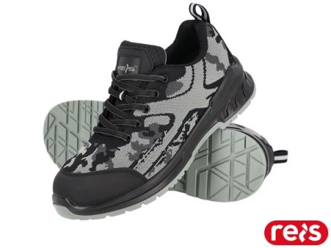BUTY BEZPIECZNE - 39 - MORO-SZARY