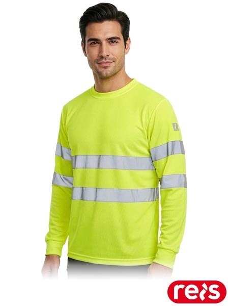 KOSZULKA O INTENSYWNEJ WIDZIALNOŚCI - 2XL - ŻÓŁTY
