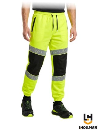 SPODNIE OCHRONNE DO PASA - 2XL - ŻÓŁTO-CZARNY