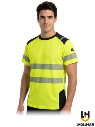 T-SHIRT O INTENSYWNEJ WIDZIALNOŚCI - 2XL - ŻÓŁTO-CZARNY