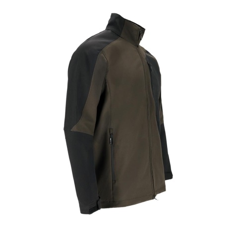 BLUZA OCHRONNA - 2XL - KHAKI-CZARNY