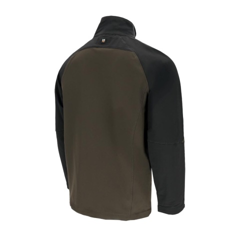 BLUZA OCHRONNA - 3XL - KHAKI-CZARNY