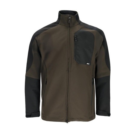 BLUZA OCHRONNA - M - KHAKI-CZARNY