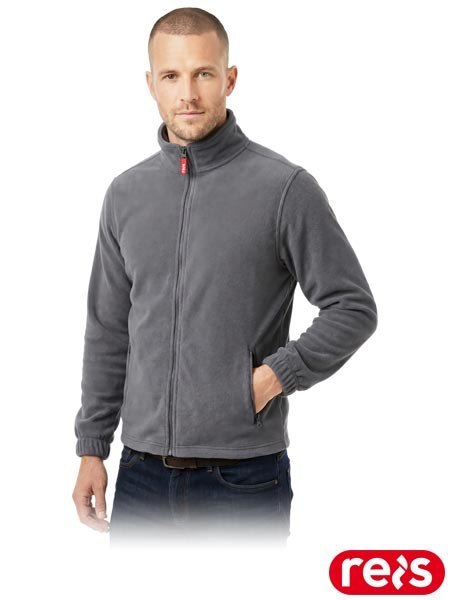 BLUZA OCHRONNA Z POLARU - 2XL - CIEMNOSZARY