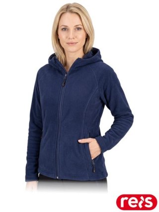 BLUZA OCHRONNA Z POLARU - 2XL - GRANATOWY