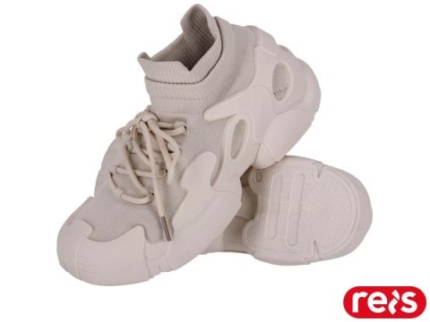 BUTY SPORTOWE DINSON WCIĄGANE NA SZNUROWANIE, BUTY TRENINGOWE beżowe 40