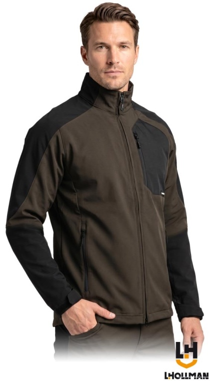 Bluza robocza JARD męska – elastyczna bluza ochronna 4-Way Stretch z zamkiem i tkaniną Rip-Stop
