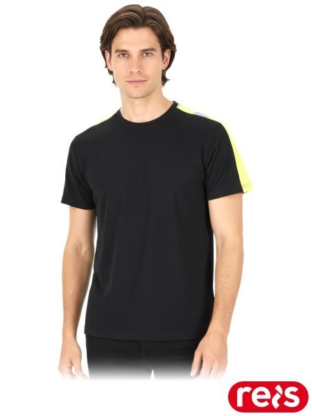 T-SHIRT - 3XL - CZARNO-ŻÓŁTY