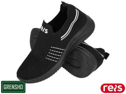 BUTY SPORTOWE - 40 - CZARNO-BIAŁY