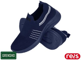 BUTY SPORTOWE - 41 - GRANATOWO-BIAŁY