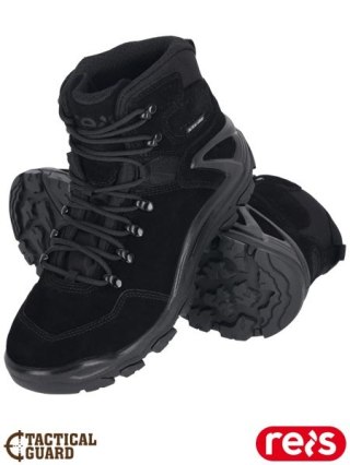 BUTY TYPU TRZEWIK - 43 - CZARNY
