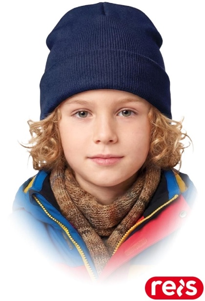 CZAPKA OCIEPLANA BAW-KIDS ZIMOWA DLA DZIECI PRZĘDZA AKRYLOWA