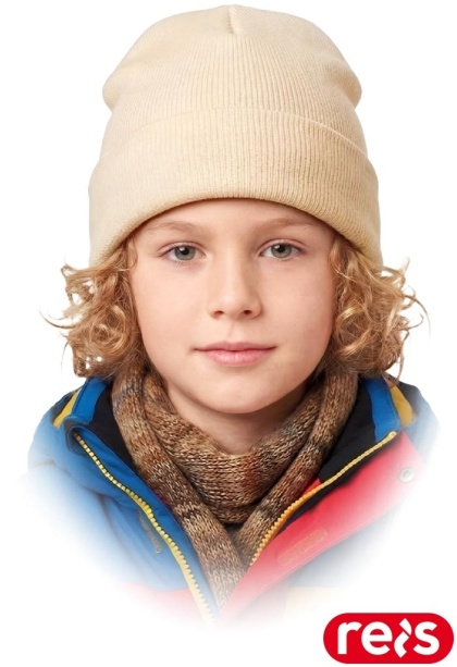 CZAPKA OCIEPLANA BAW-KIDS ZIMOWA DLA DZIECI PRZĘDZA AKRYLOWA