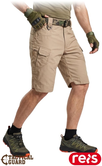 SPODNIE OCHRONNE DO PASA - KRÓTKIE TACTICAL-GUARD MAGGOT BEŻOWE