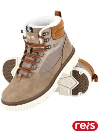 BUTY ZIMOWE - 36 - BEŻOWY