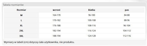 SPODNIE OCHRONNE DO PASA - KRÓTKIE - 3XL - BEŻOWY