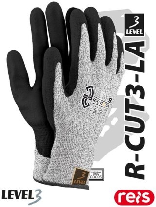 RĘKAWICE OCHRONNE R-CUT3-LA 12PAR, rozm. 9