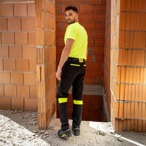 Spodnie Robocze Stretch Slim 4-Way Rip-Stop Nakolanniki Roz. 46