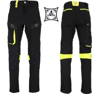 Spodnie Robocze Stretch Slim 4-Way Rip-Stop Nakolanniki Roz. 58