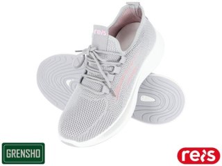 BUTY SPORTOWE - 36 - SZARY/STALOWY