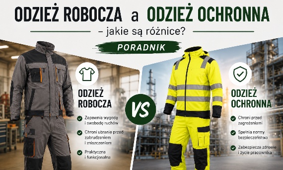 Odzież robocza a odzież ochronna – jakie są różnice?